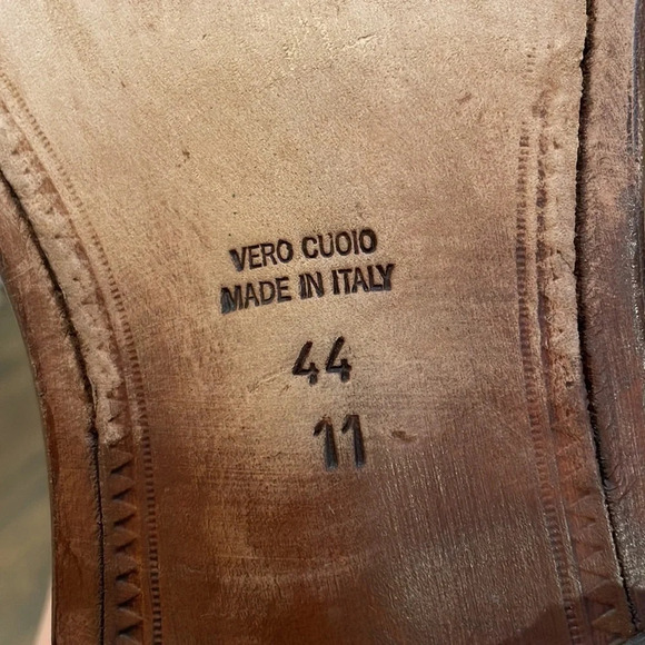 PAUL FREDERICK Leather Dress Shoes size 11 Made in Italy - Picture 11 of 12